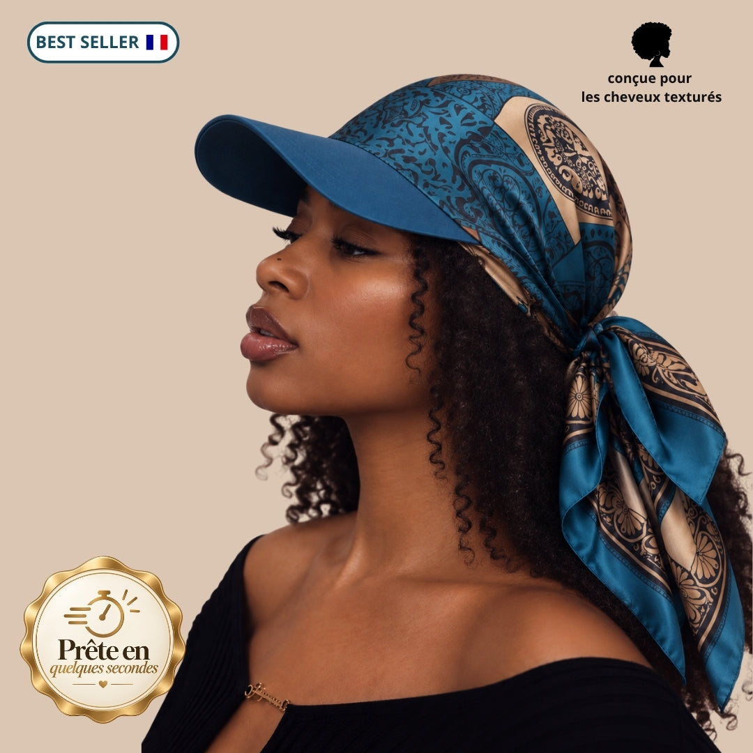 Casquette foulard