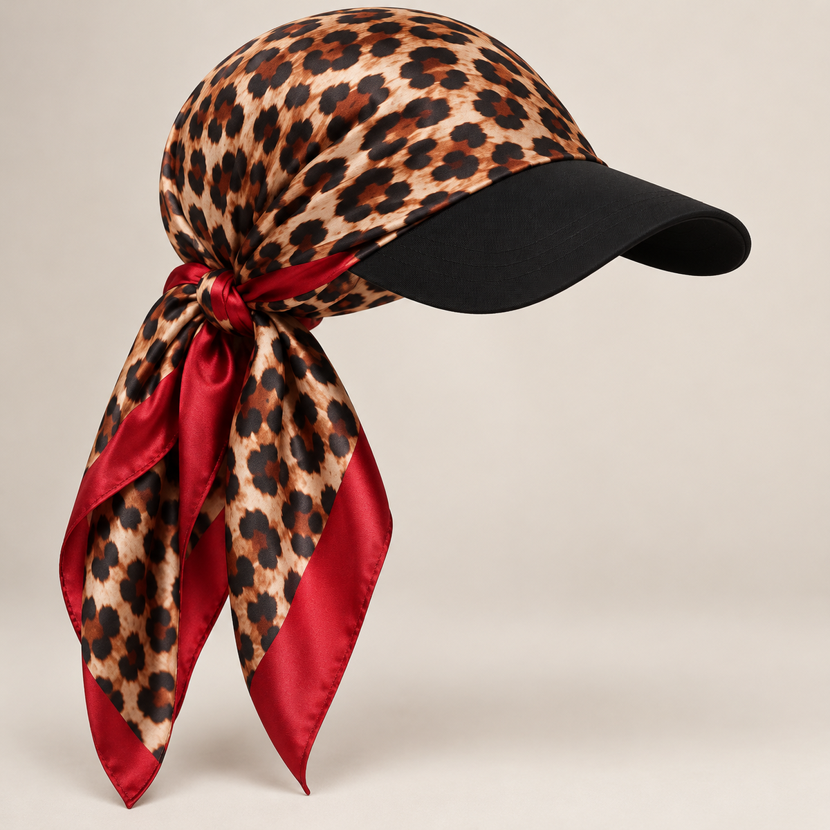 Casquette foulard