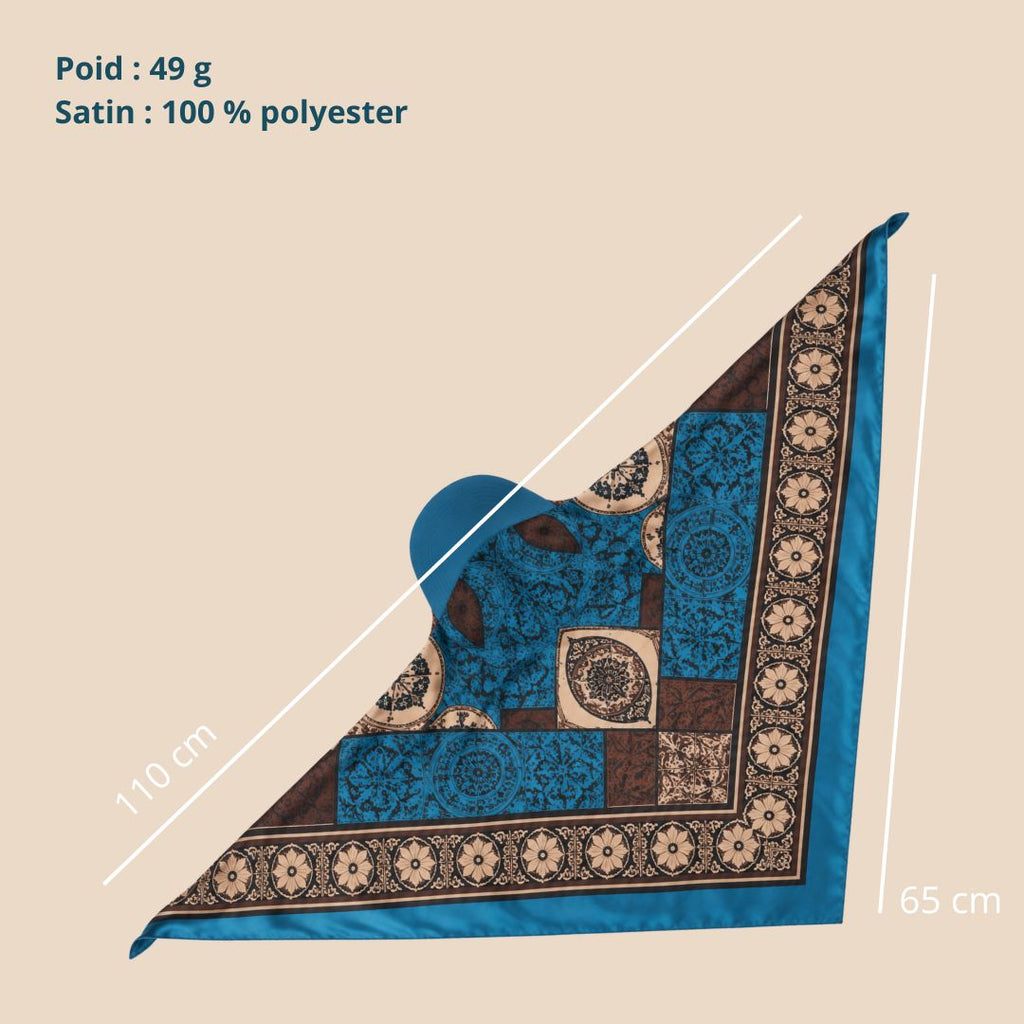 Casquette foulard